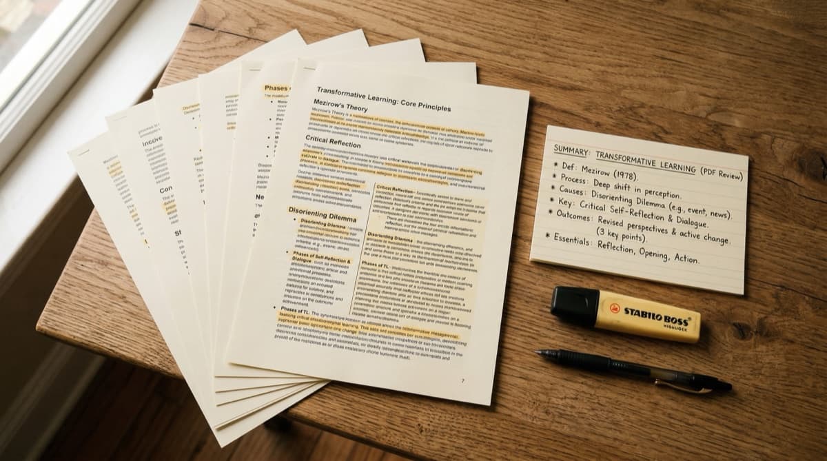 How to Summarize a PDF for Studying: 5 Proven Methods