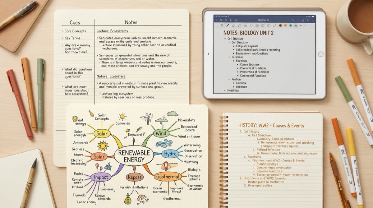 How to Take Notes: 7 Proven Methods for Students
