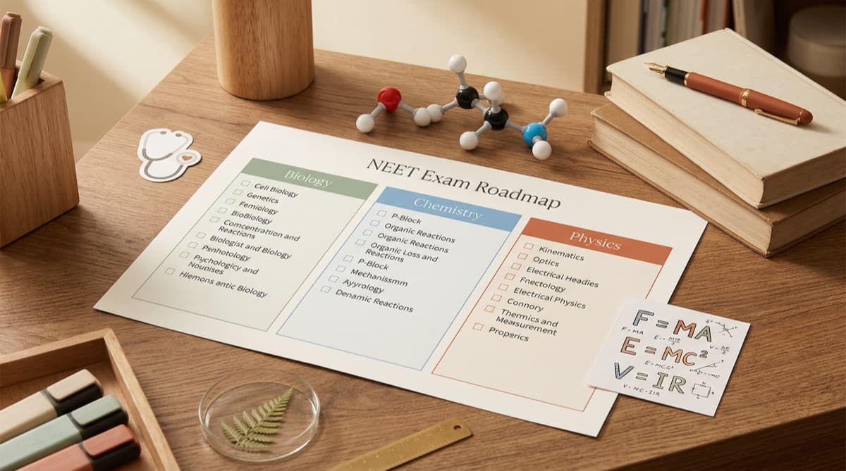 NEET UG 2026 Preparation — AI-Powered Study Plan