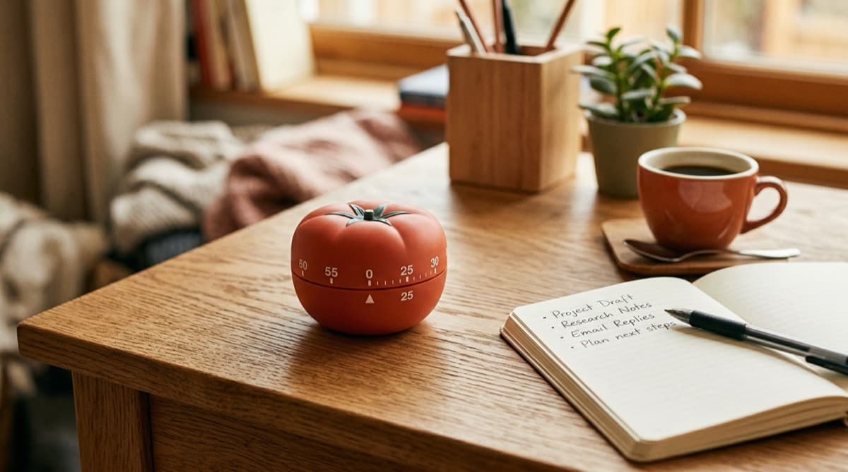 The Pomodoro Technique: How to Study in Focused 25-Minute Blocks