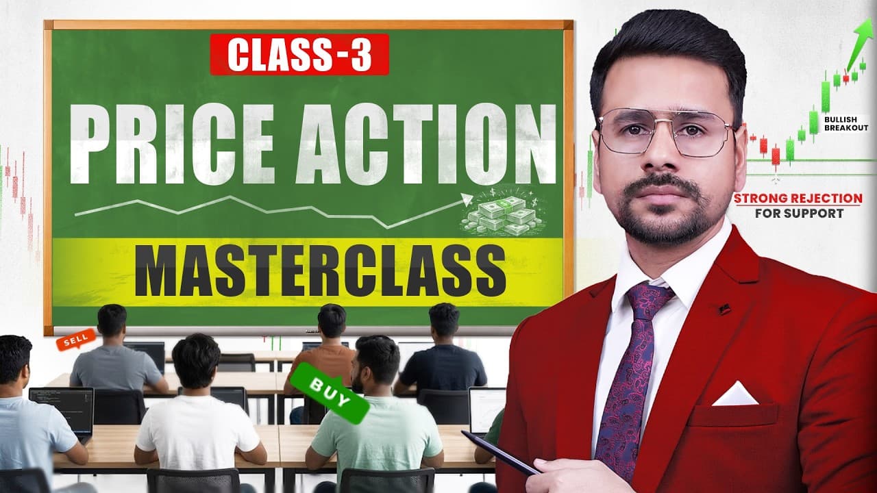 Price Action Trading MASTERCLASS | Technical Analysis for Beginners | Trading Course (Day 3/10)