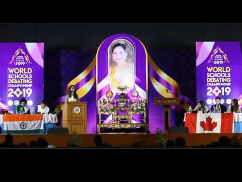 WSDC 2019 Grand Finals - India vs Canada
