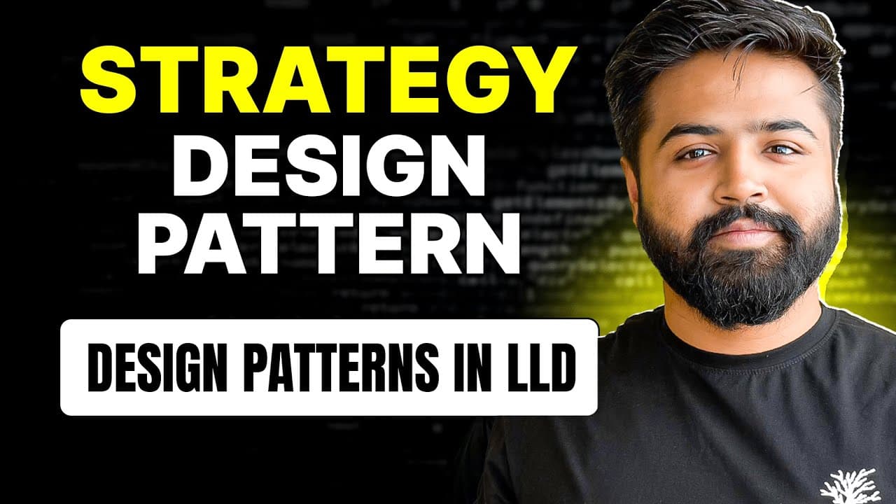 Strategy Design Pattern Explained with Real-World Example | Design Patterns in LLD